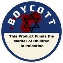 Load image into Gallery viewer, Boycott Israel for Palestine, 20 Stickers for Boycott targets
