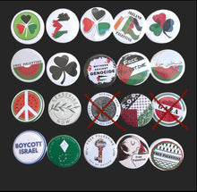 Load image into Gallery viewer, Badges for Palestine. Pick 3 Pins for Palestine, Fundraising for GAZA
