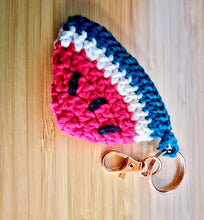 Load image into Gallery viewer, Watermelon Keyring Bag Charm for Palestine, Fundraising for GAZA
